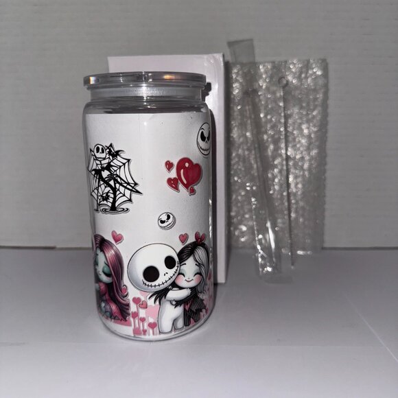 Halloween Love Dolls 16 Oz Plastic Cup, With Love hearts - Picture 8 of 11